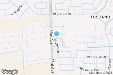 Map image of the property - 8241 W Albeniz Pl