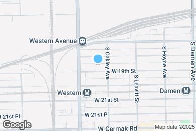 Map image of the property - 2318 W 19th St