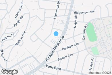 Map image of the property - 4547 N Eagle Rock Blvd