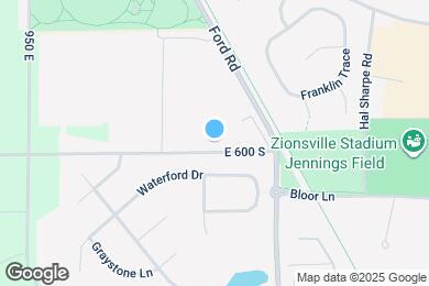 Map image of the property - 9860 E 600 S