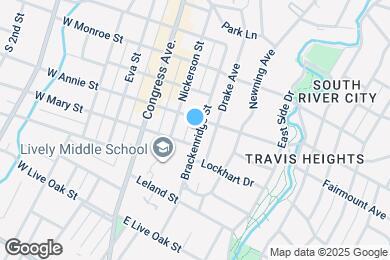 Map image of the property - 1804 Brackenridge St