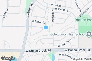 Map image of the property - 1855 W Mockingbird Dr