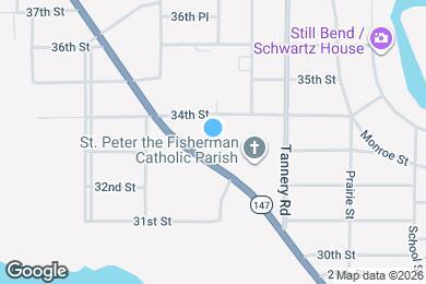 Map image of the property - Mueller Manor Apartments