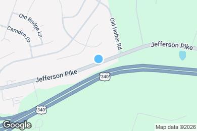 Map image of the property - 4203 Jefferson Pike