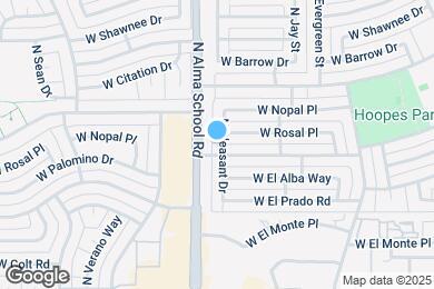 Map image of the property - 2402 N Pleasant Dr