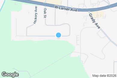 Map image of the property - 320 Oak St