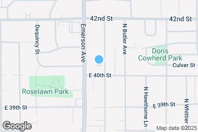 Map image of the property - 4030 N Grand Ave