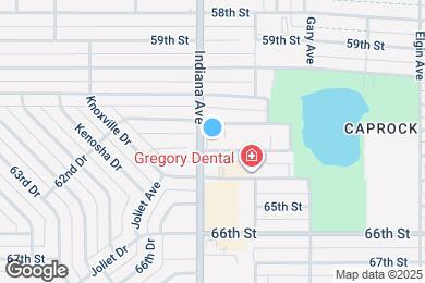Map image of the property - 6215 Indiana Ave
