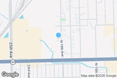 Map image of the property - 1948 N 19th Ave