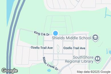 Map image of the property - 15604 Greenleaf Bay St