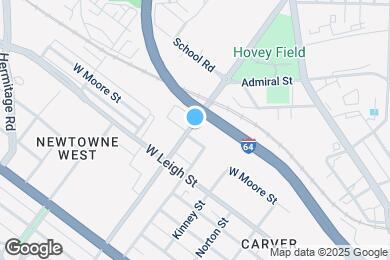 Map image of the property - 1117 N Lombardy St