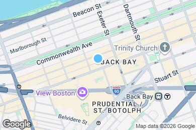Map image of the property - 761 Boylston St