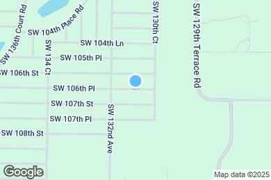 Map image of the property - 13056 SW 106th Pl