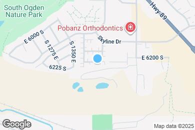 Map image of the property - 1425 E 6175 S