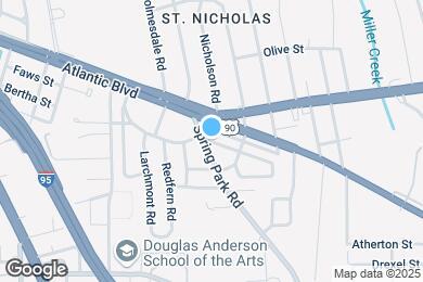 Map image of the property - 3013 Belden St