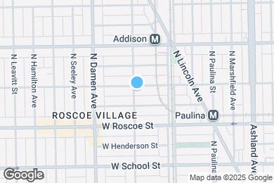 Map image of the property - 3453 N Wolcott Ave