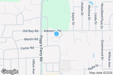 Map image of the property - Pines on the Bay Apartments