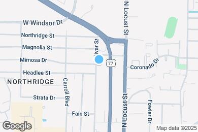 Map image of the property - 2714 Bolivar St