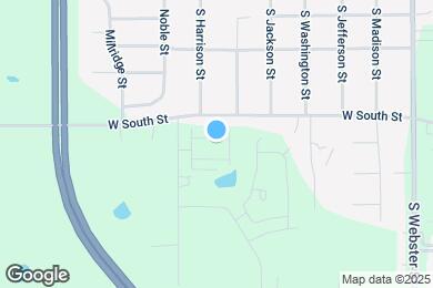 Map image of the property - 21329 W 215th Ter