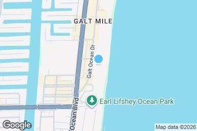 Map image of the property - 3430 Galt Ocean Dr