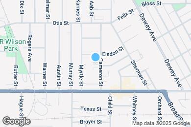 Map image of the property - 81 Cameron St