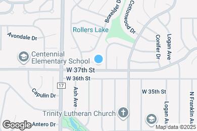 Map image of the property - 1220 Alpine Pl