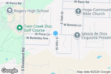 Map image of the property - 2402 S 16th St