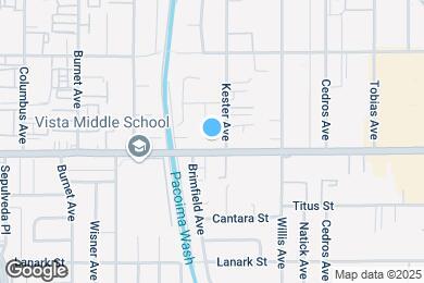 Map image of the property - 14915 Roscoe Blvd