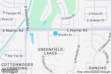 Map image of the property - 2607 E Brooks St