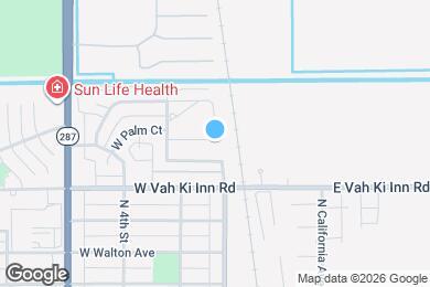 Map image of the property - 201 W Palm Ct