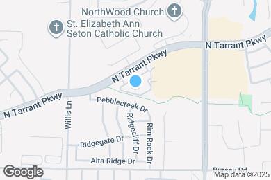 Map image of the property - Grand Estates at Keller