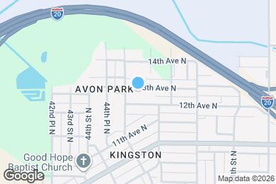Map image of the property - 4513 13th Ave N
