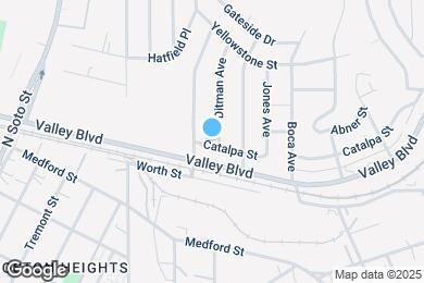 Map image of the property - 1823 N Ditman Ave