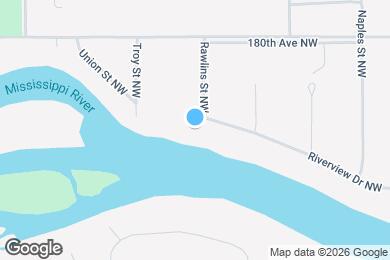 Map image of the property - 13918 Riverview Dr NW