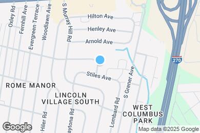 Map image of the property - 4694 Palmetto St