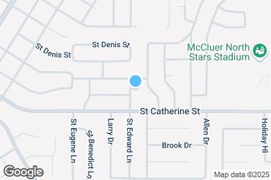 Map image of the property - 620 Saint Bernard Dr