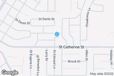 Map image of the property - 620 St Bernard Dr