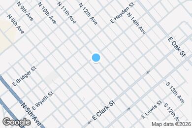 Map image of the property - 442 N 10th Ave