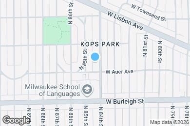 Map image of the property - 3223 N 84th St