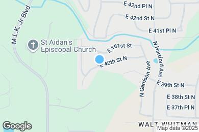 Map image of the property - 502 E 40th St N
