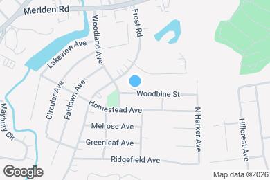 Map image of the property - 33 Woodbine St