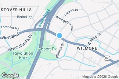 Map image of the property - 715 West Blvd