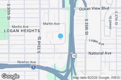 Map image of the property - 851 S 33rd St