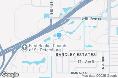Map image of the property - 1400 Gandy Blvd N
