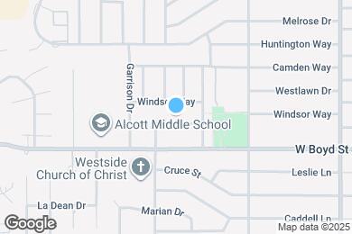 Map image of the property - 1701 Lenox Dr