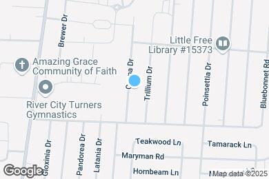 Map image of the property - 8003 Canna Dr