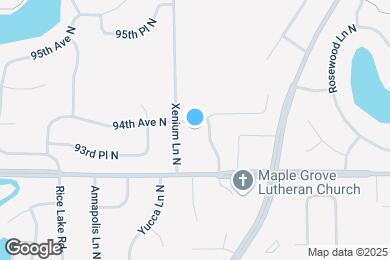 Map image of the property - 13441 94th Ave N