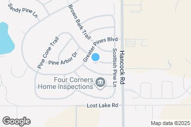 Map image of the property - 14816 Pine Cone Trail