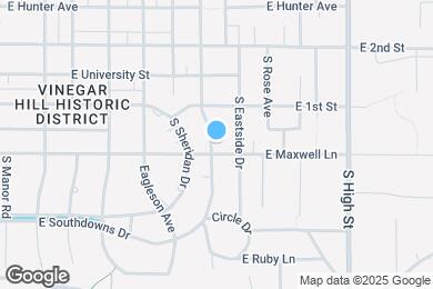 Map image of the property - 1515 E Maxwell Ln