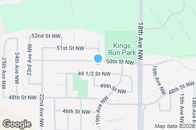 Map image of the property - 1956 50th Street Northwest
